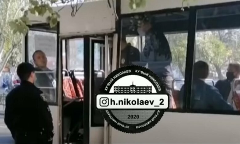 Спустя двое суток николаевская полиция прокомментировала жесткое задержание пассажира маршрутки | Корабелов.ИНФО