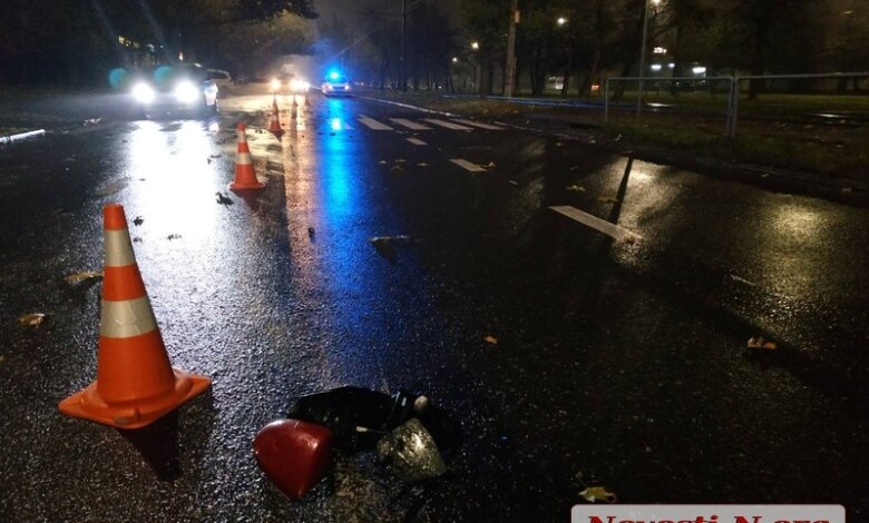 В Николаеве автомобиль сбил девушку на переходе и скрылся | Корабелов.ИНФО