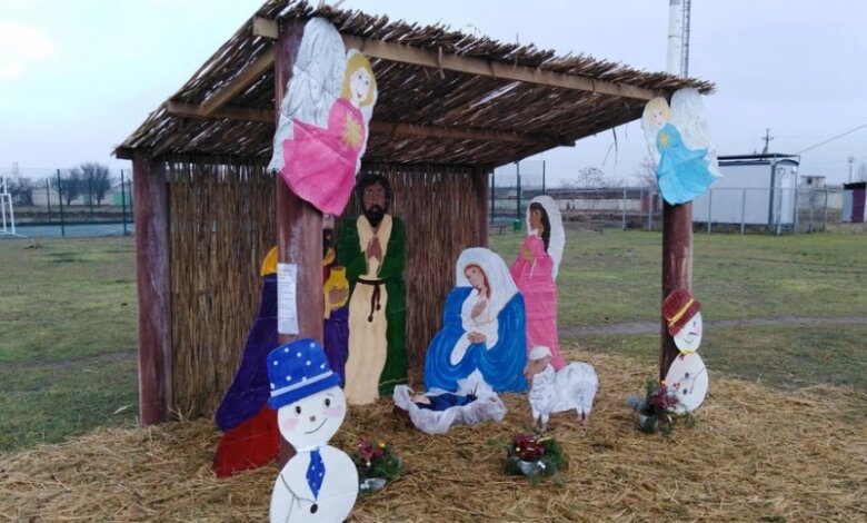 В Николаеве местная жительница создала Рождественский вертеп | Корабелов.ИНФО image 1