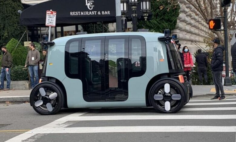 "Amazon" представил «Роботакси» - беспилотный электромобиль без кабины для водителя | Корабелов.ИНФО image 1