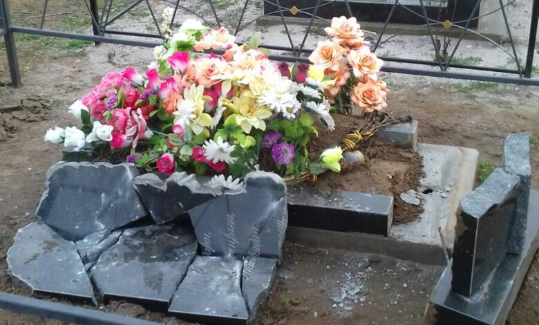Вандалы разрушили около 50 памятников на сельском кладбище в Витовском районе (видео) | Корабелов.ИНФО image 6