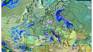 К Украине приближается циклон «Ахмед»: осадки ожидаются и на Николаевщине | Корабелов.ИНФО