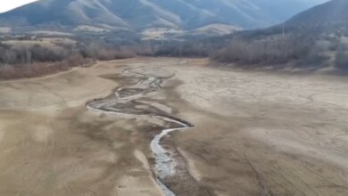 В оккупированном Крыму пересохло водохранилище, обеспечивающее пресной водой жителей Симферополя (видео) | Корабелов.ИНФО
