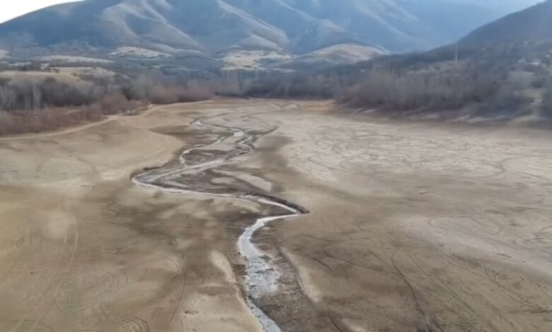 В оккупированном Крыму пересохло водохранилище, обеспечивающее пресной водой жителей Симферополя (видео) | Корабелов.ИНФО