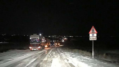 На Николаевщине на дорогах - гололедица, водители предупреждают о плохой видимости из-за снега | Корабелов.ИНФО