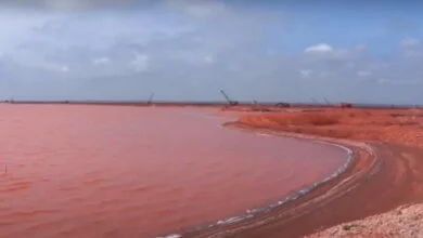 Пылеподавление и нейтрализация красного шлама: на НГЗ модернизируют шламохранилища (Видео) | Корабелов.ИНФО