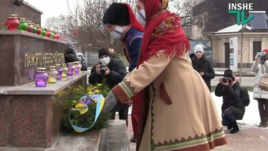 Николаевцы чтят память Небесной сотни (Видео) | Корабелов.ИНФО