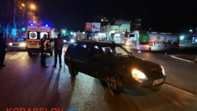 ДТП в Корабельном районе: автомобиль сбил девушку на пешеходном переходе | Корабелов.ИНФО