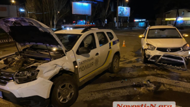 В Николаеве патрульные протаранили SsangYong | Корабелов.ИНФО image 3