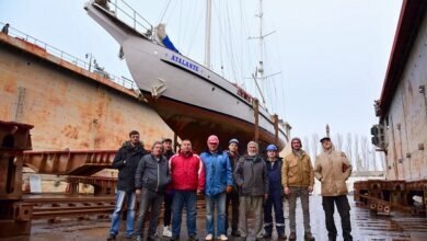 Завод «Океан» ремонтуватиме незвичну яхту, яка брала участь у полярних експедиціях | Корабелов.ИНФО