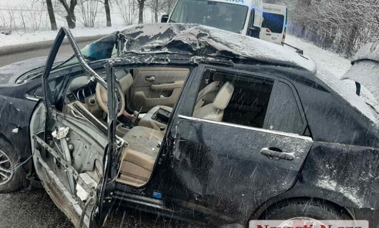 На трассе в Николаевской области из-за непогоды - два ДТП: есть пострадавшие | Корабелов.ИНФО image 2