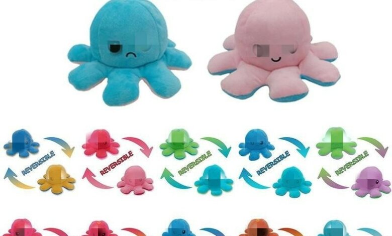 Осьминог перевертыш – любимая плюшевая игрушка. | Корабелов.ИНФО