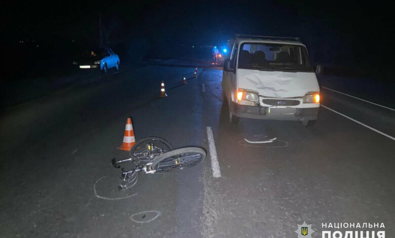 В Витовском районе водитель Ford сбил велосипедиста | Корабелов.ИНФО