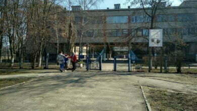 Школа (теперь уже лицей) №40 в Николаеве