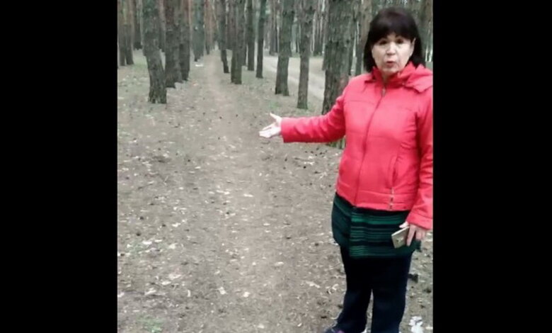 Женщины боятся гулять в Балабановском лесу из-за пугающего их мужчины (видео) | Корабелов.ИНФО