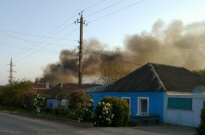 Пожар вблизи жилого сектора в Корабельном районе (Видео) | Корабелов.ИНФО image 4