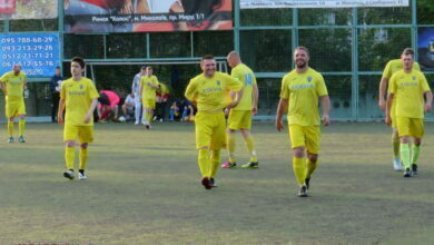 футболисты команды "Ольвия"