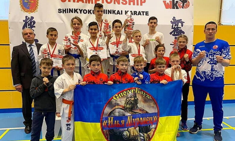 воспитанники СК "Илья Муромец"