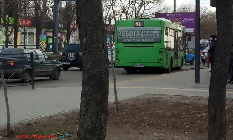 "Через карантинні обмеження": 9 травня автобуси в Корабельному районі не доїжджатимуть до кінцевої зупинки | Корабелов.ИНФО