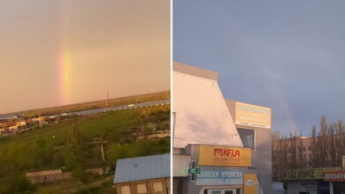 В Корабельном и Витовском районах видели огромную радугу. ФОТО | Корабелов.ИНФО image 5