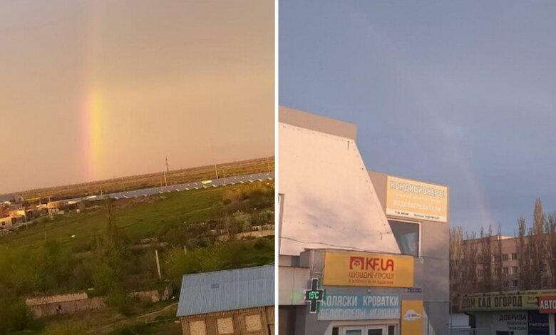 В Корабельном и Витовском районах видели огромную радугу. ФОТО | Корабелов.ИНФО image 5