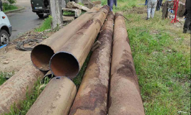 «Николаевоблтеплоэнерго» в Корабельном районе демонтирует 50-летний магистральный трубопровод