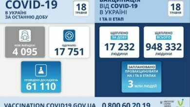 Коронавирус в Украине: 285 смертей за сутки и 4095 новых случаев | Корабелов.ИНФО
