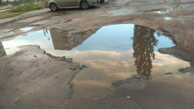 лужа в Николаеве