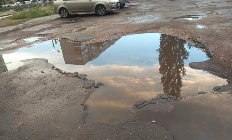 лужа в Николаеве