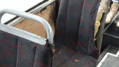 сиденья в маршрутке №91