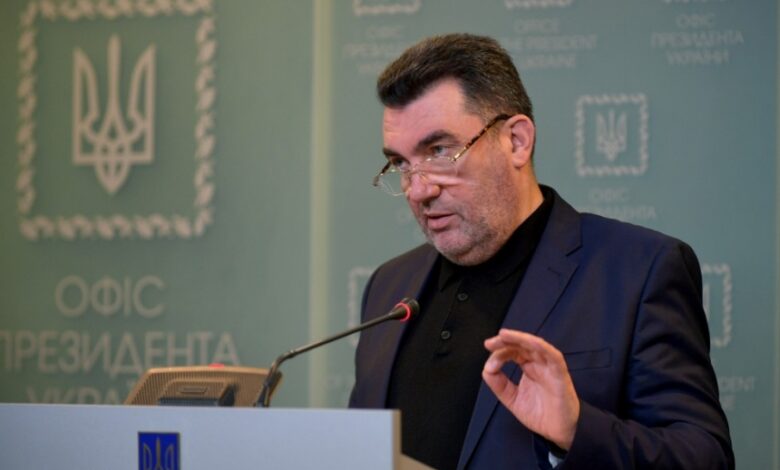 Секретарь СНБО Данилов