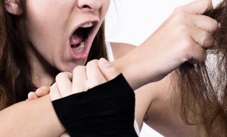 женская драка