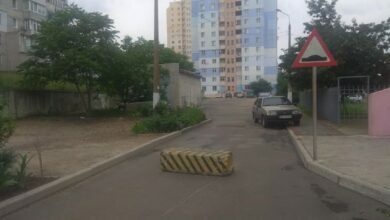 блокировка проезда