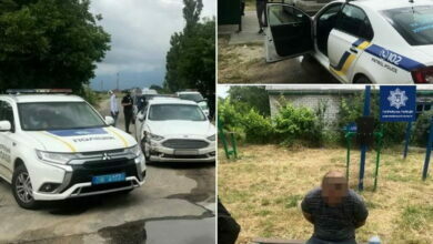 задержание одессита-виновника ДТП