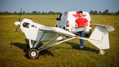 беспилотник на службе почтальонов