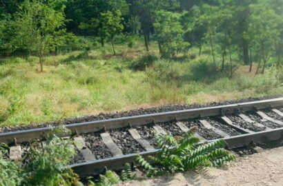 железная дорога в Корабельном районе Николаева