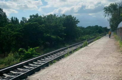 железная дорога в Корабельном районе Николаева