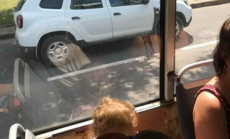 маршрутка без шторок