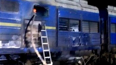 пожар в поезде Интерсити