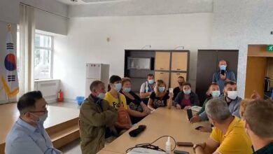 встреча Цой Ха Йонга с местными жителями