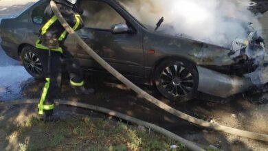 горел автомобиль