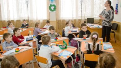 дети в школе