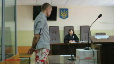 подсудимый Шашаев и судья Головина