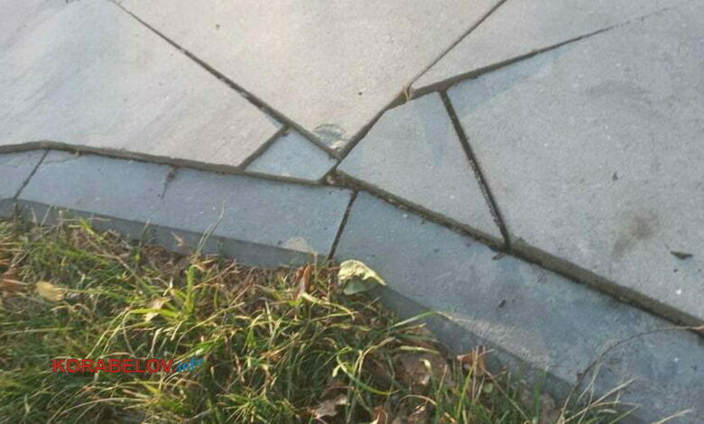 плитка в сквере "Витовский"