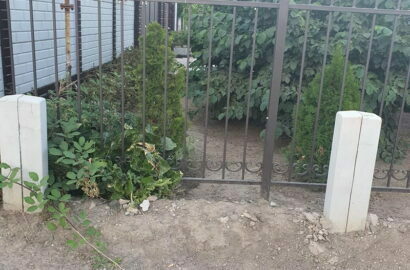 забор по ул. Маячной, 20