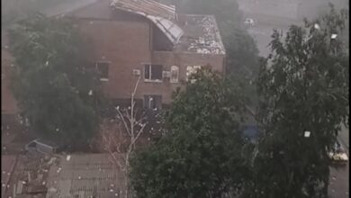 снесло крышу здания суда