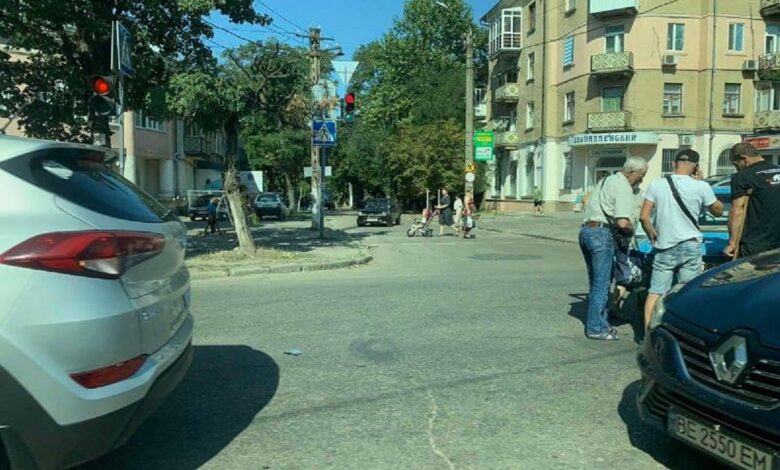 ДТП на новостройной 14.08.2021