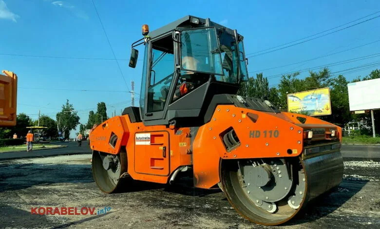 ремонт дорог в Николаеве