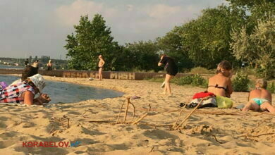 пляж "Чайка" в Николаеве