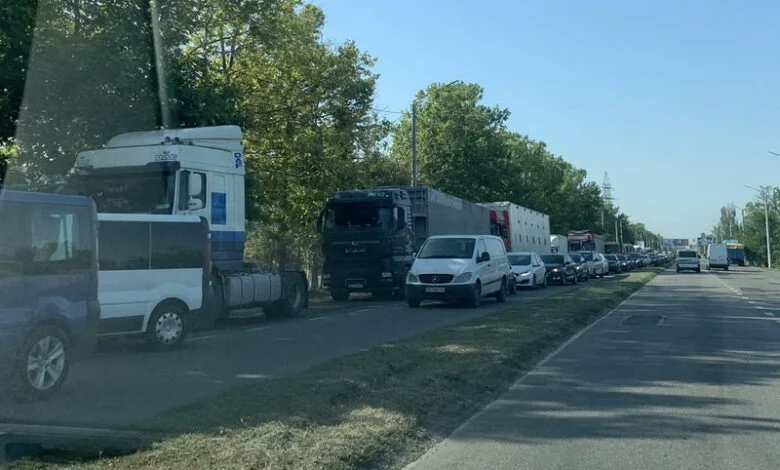 пробка на проспекте Богоявленском